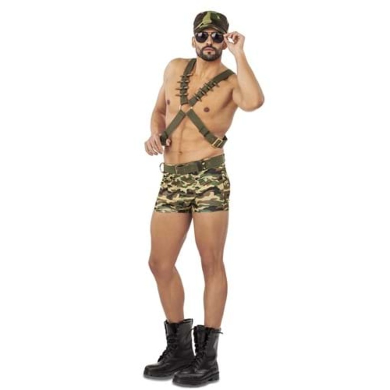 Sexy Soldier Costume for Men Medium/Large