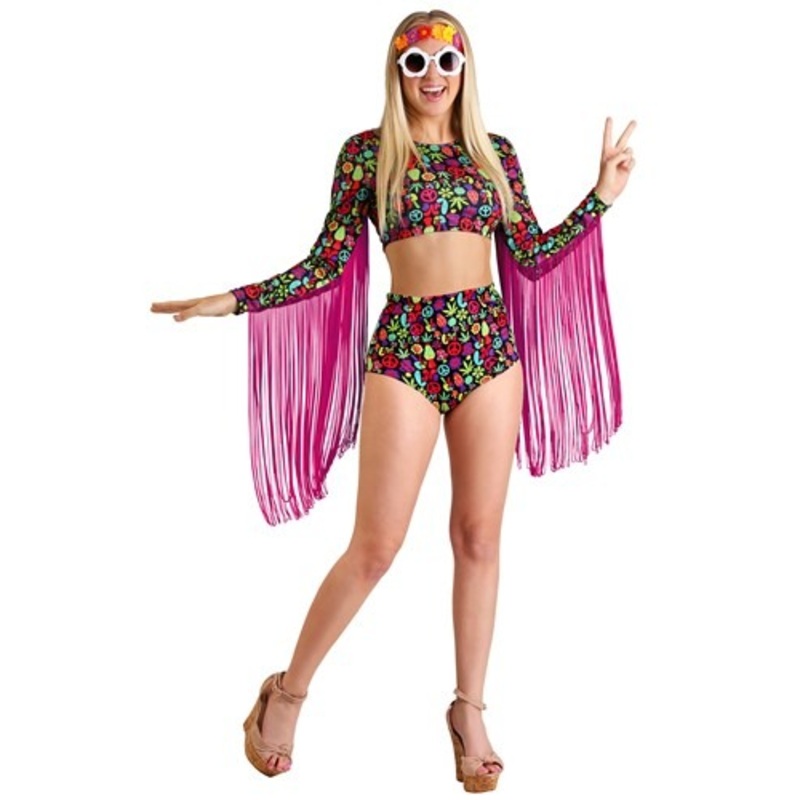 Women's Free Spirit Hippie Costume X-Small