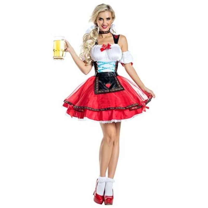 Women's Octoberfest Hottie Costume Small
