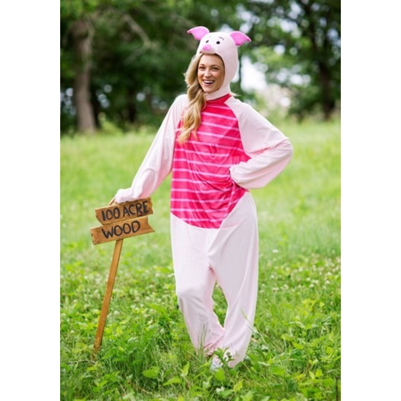 Adult Deluxe Winnie the Pooh Piglet Costume Medium/Large