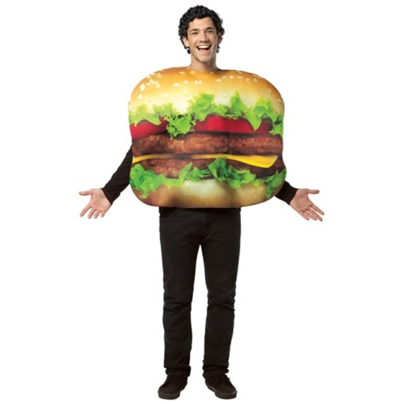 Cheeseburger Costume for Adults Standard