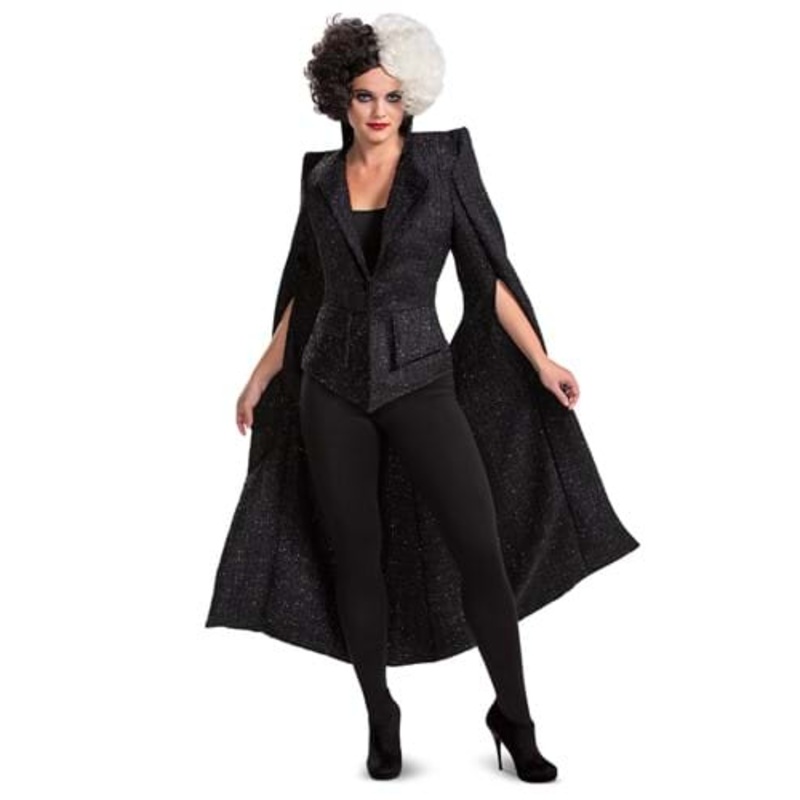 Cruella Live Action Adult Deluxe Finale Costume Small