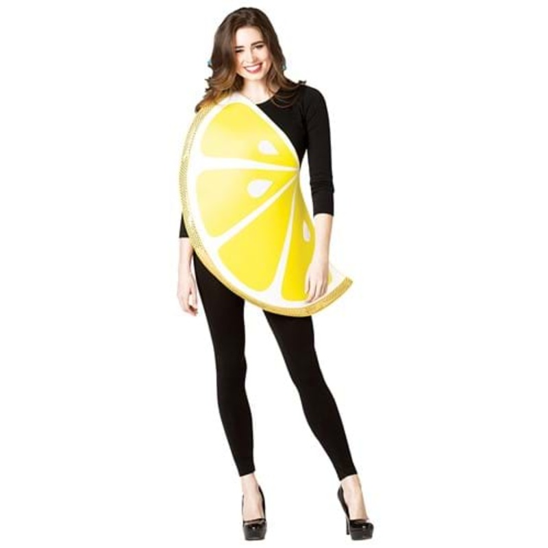 Lemon Slice Adult Costume  Standard