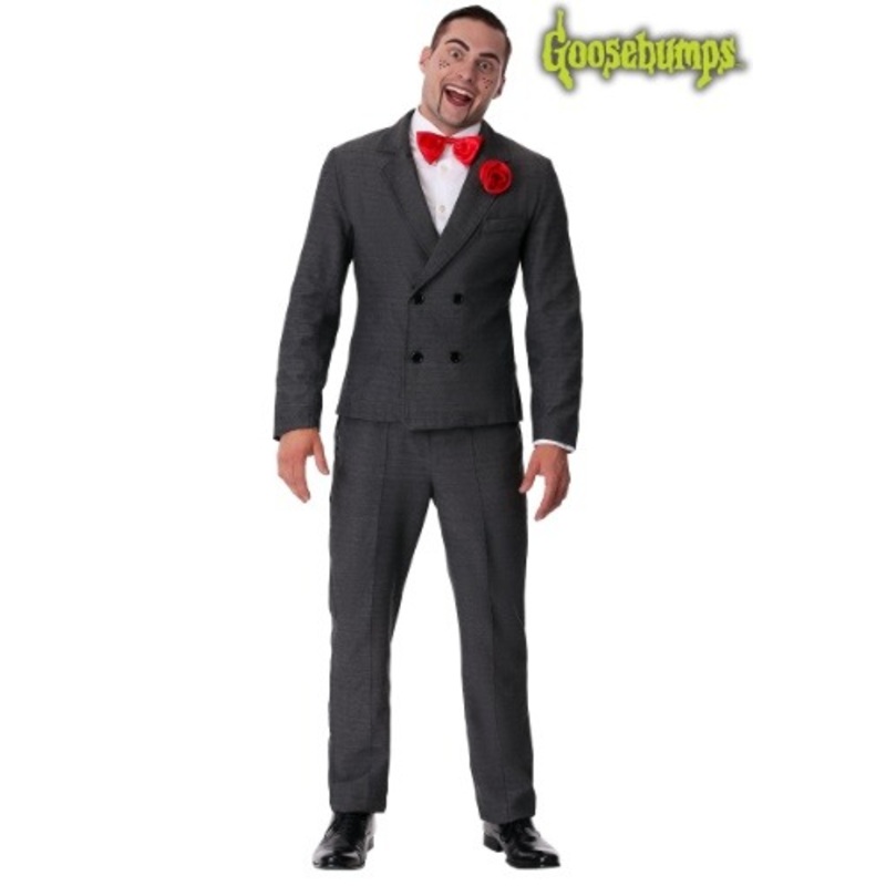 Men's Goosebumps Slappy Costume Suit Small