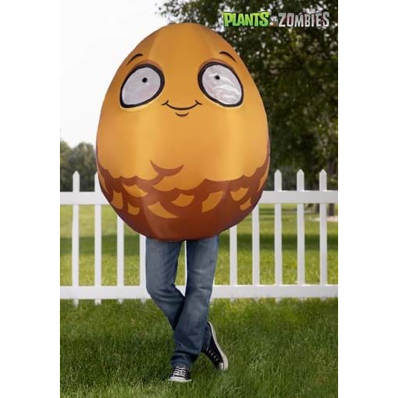 Plants Vs Zombie Inflatable Wall-Nut Costume for Adults Standard