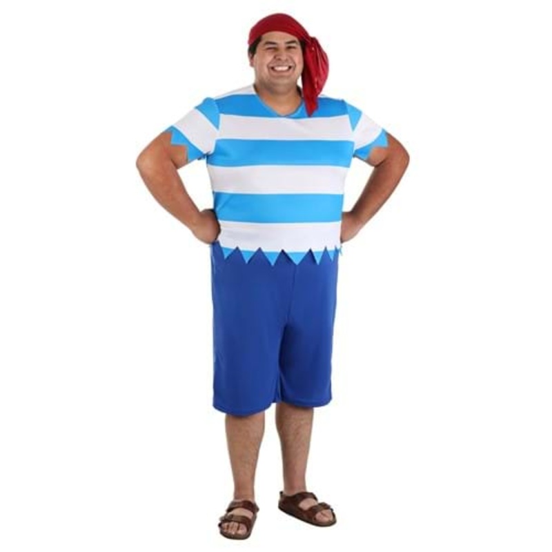 Plus Size First Mate Costume for Men 2X