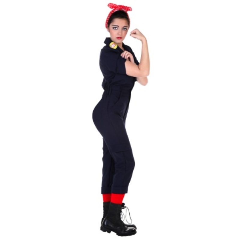 Plus Size Hardworking Lady Costume 1X
