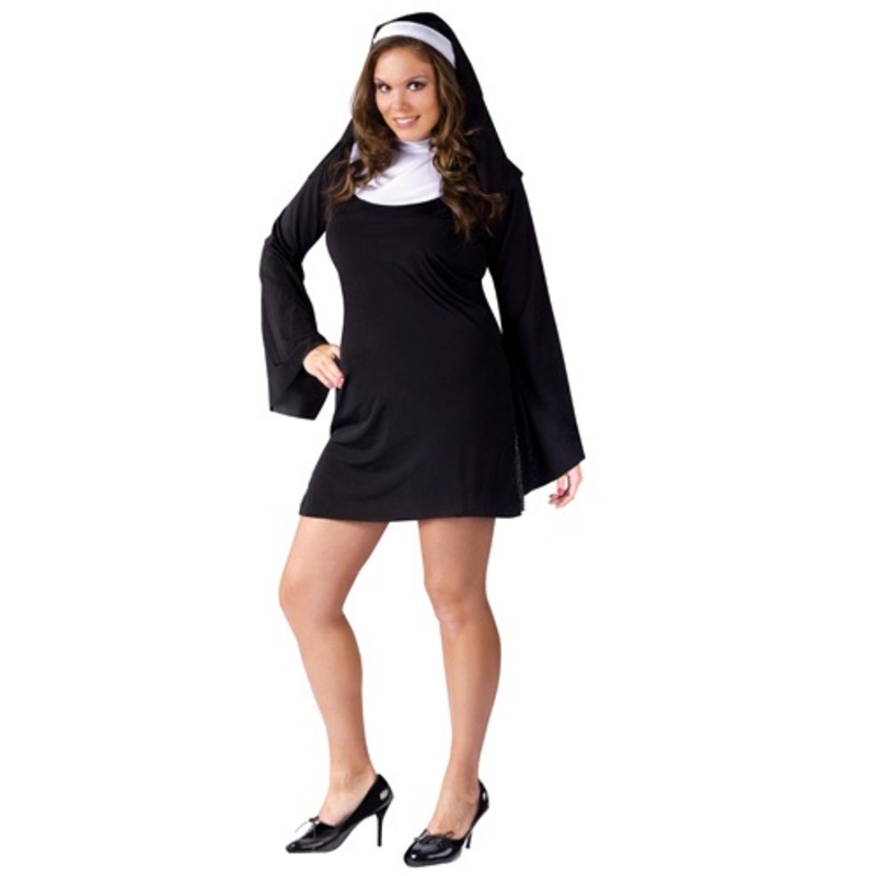 Plus Size Naughty Nun Costume for Women Plus