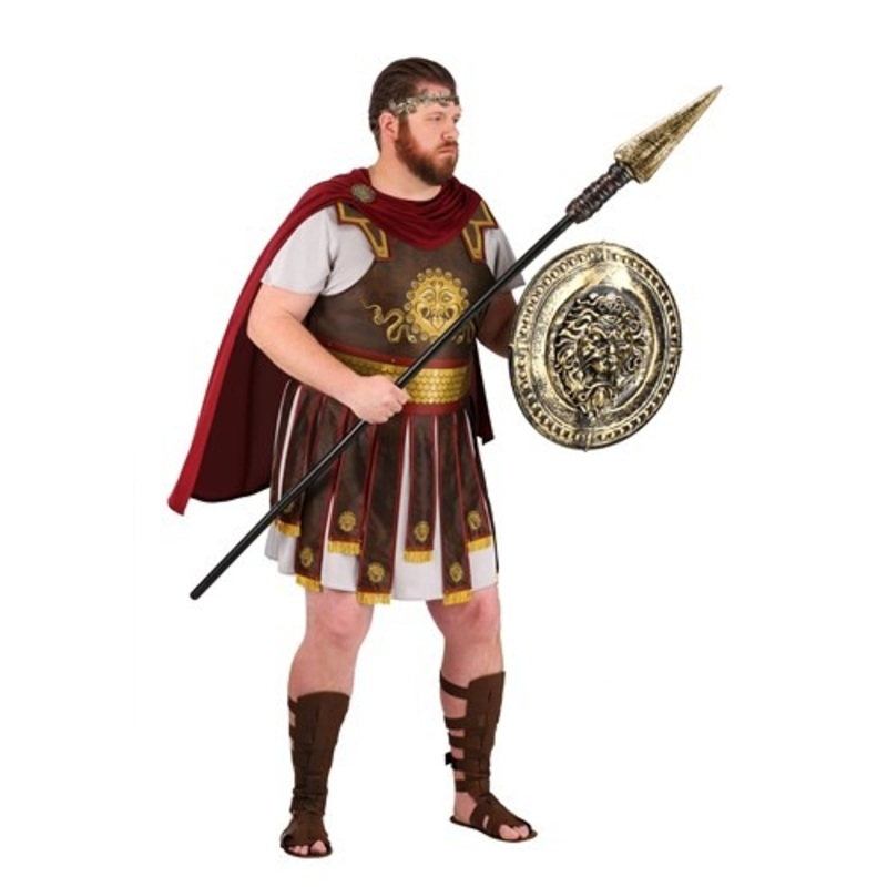 Plus Size Roman Warrior Men's Costume 1X