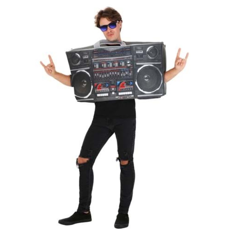 Retro Boombox Adult Costume Standard