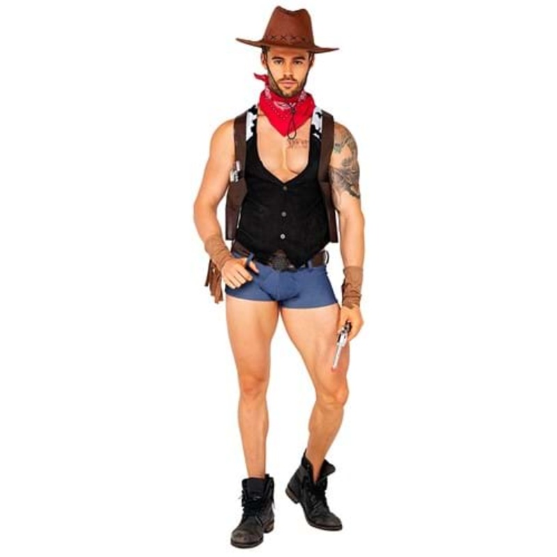 Showdown Cowboy Costume for Men Small