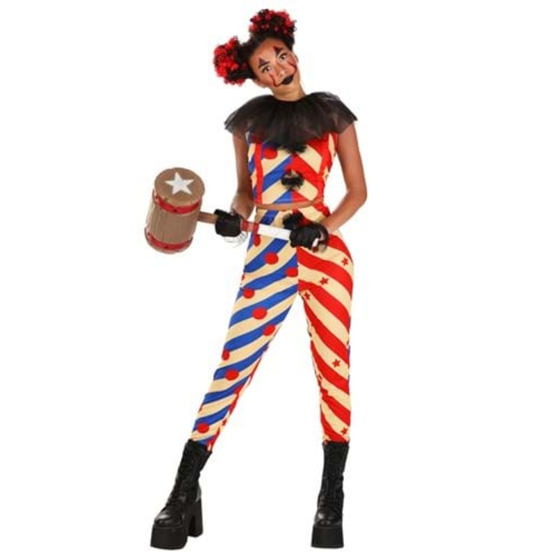 Woman's Malicious Clown Costume Small