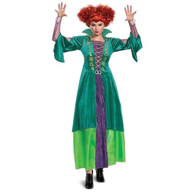 Women's Hocus Pocus Deluxe Wini Costume Small