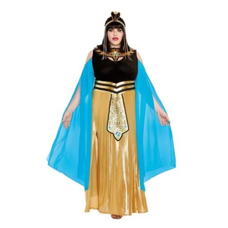 Women's Plus Size Queen Cleopatra Costume 1X