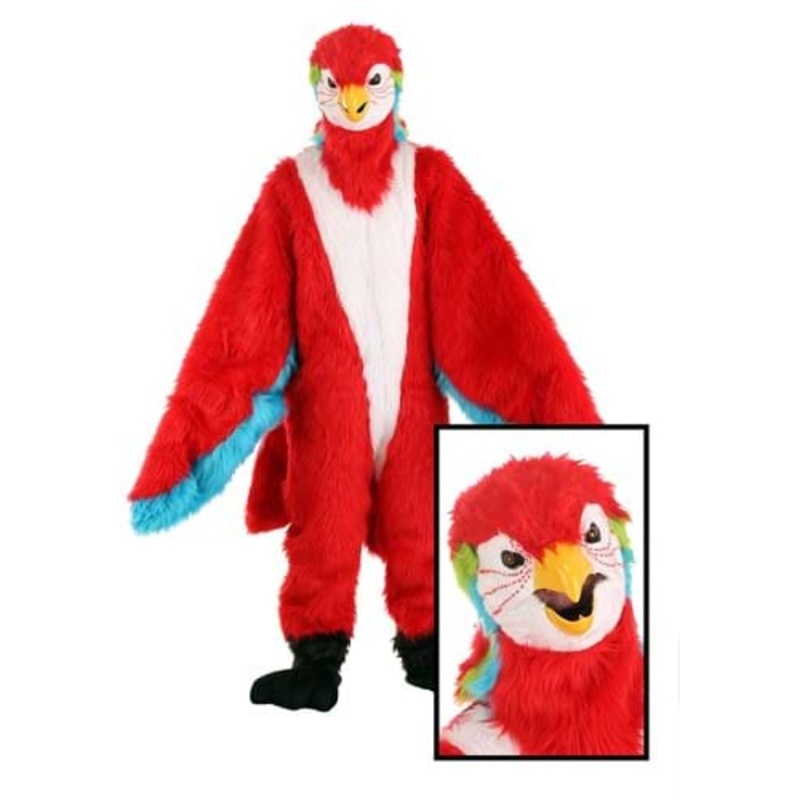 Adult Parrot Mascot Costume Standard