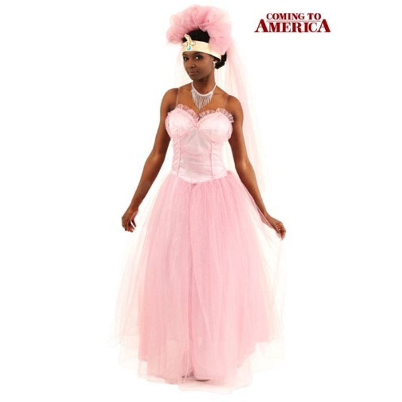 Coming to America Wedding Dress Costume for Women Small