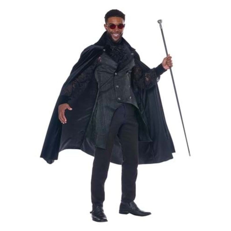 Deluxe Dashing Count Dracula 3 Piece Costume for Men Medium