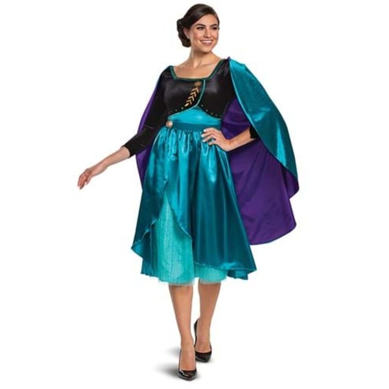 Deluxe Frozen Queen Anna Women's Costume Medium