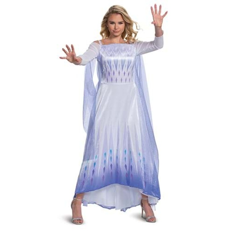 Frozen Snow Queen Elsa Deluxe Women's Costume Small