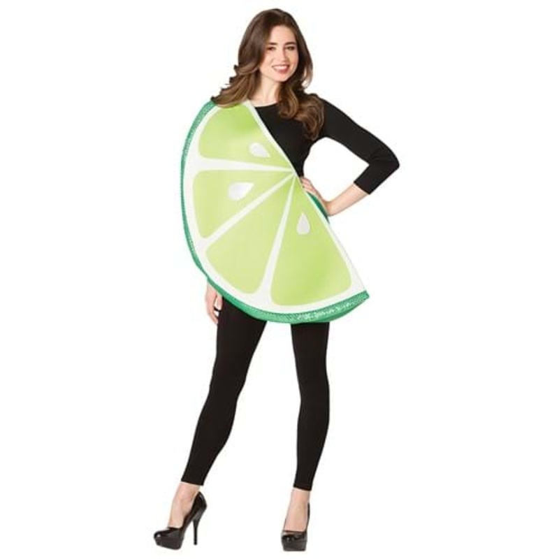 Lime Slice Costume for Adults Standard