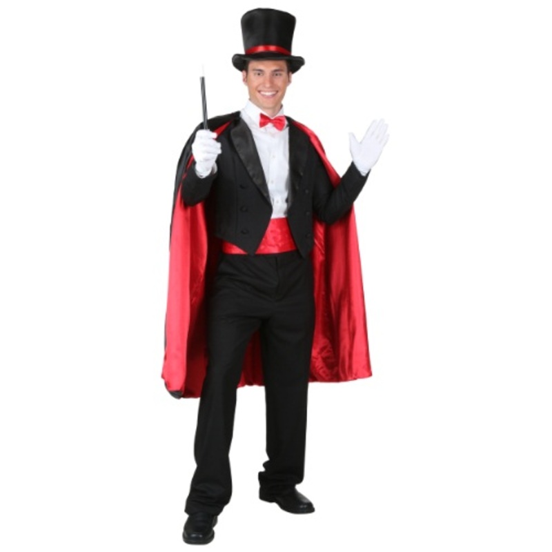 Plus Size Magician Costume for Men 2X