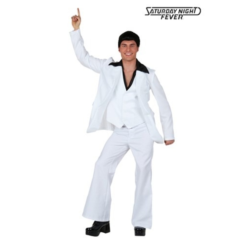 Plus Size Men's Deluxe Saturday Night Fever Costume 2X - $114.99