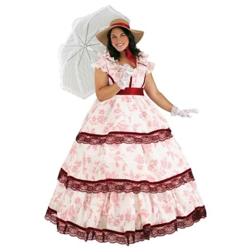 Plus Size Women's Southern Belle Costume 1X