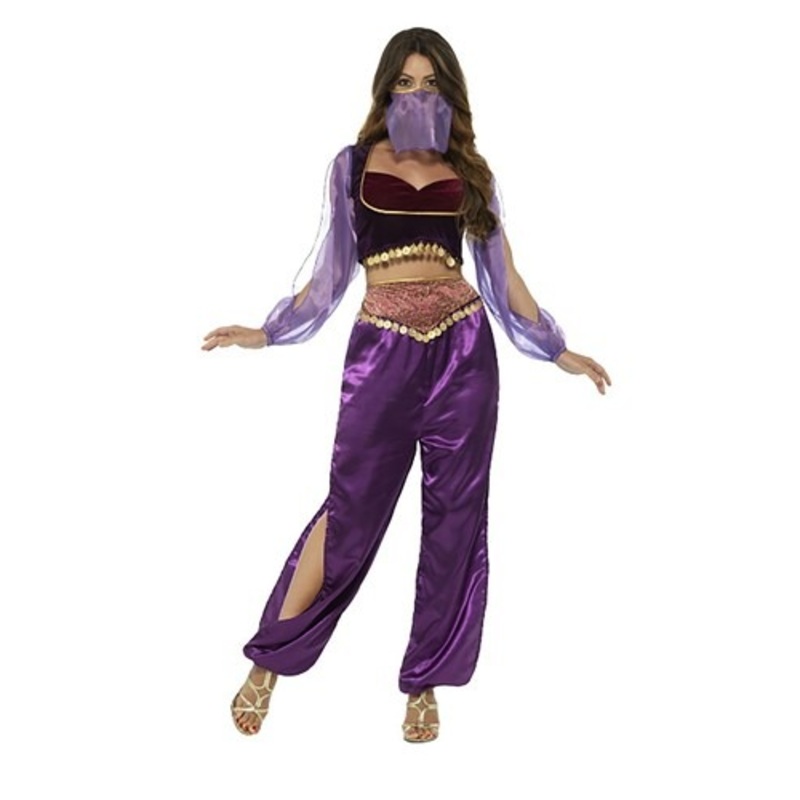Purple Belly Dancer Women's Costume Small