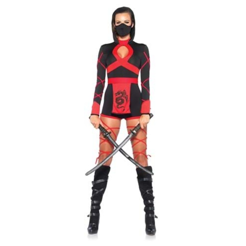 Women's Dragon Ninja Costume Small