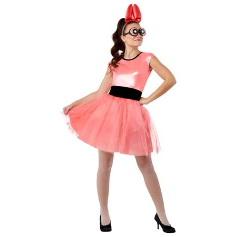 Women's Powerpuff Girls Blossom Costume Small
