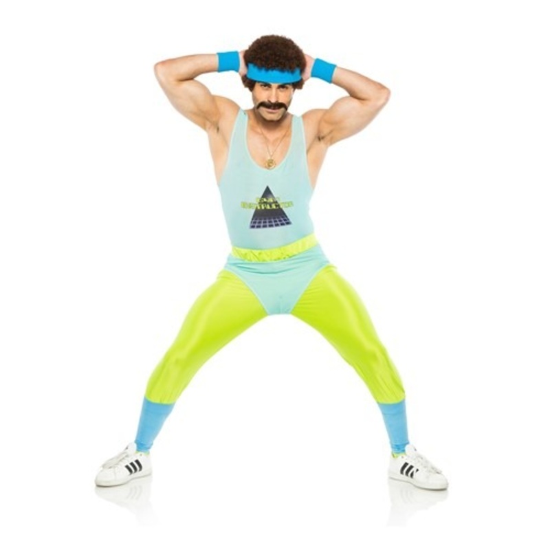 80's Gym Instructor Men's Costume Small/Medium