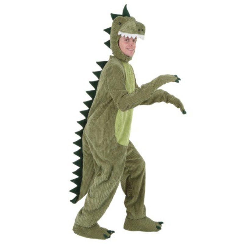 Adult Plus Size Green T-Rex Costume 2X