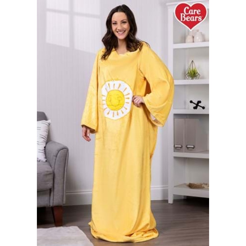 Care Bears Funshine Bear Wearable Comfy Throw Standard