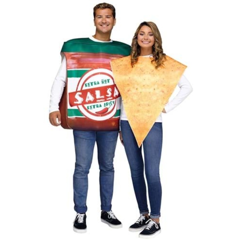 Chips and Salsa Couple's Costume for Adults Standard