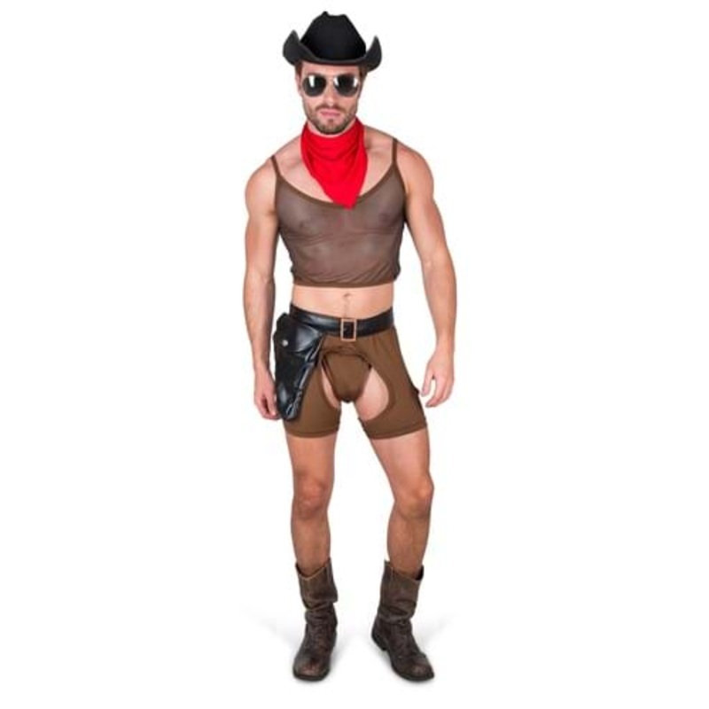 CowBoy Men's Sexy Costume Small