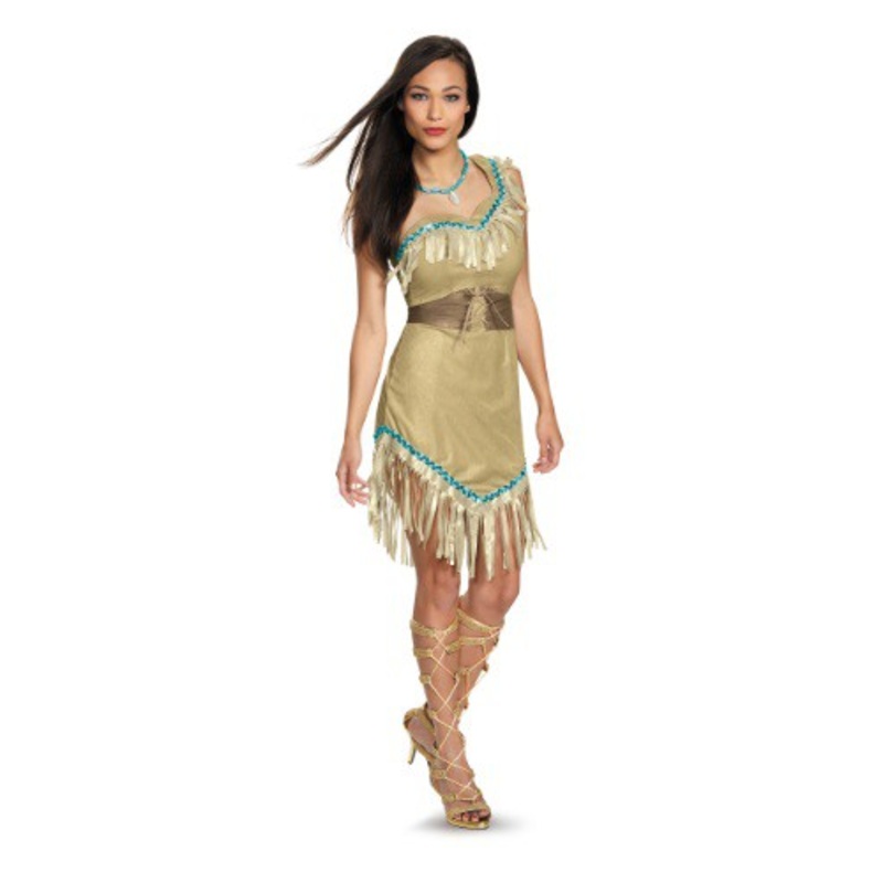 Deluxe Pocahontas Costume for Women Small