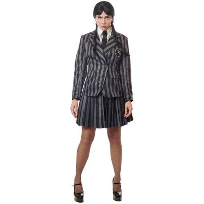 Gothic Academy School Girl Costume for Women X-Small