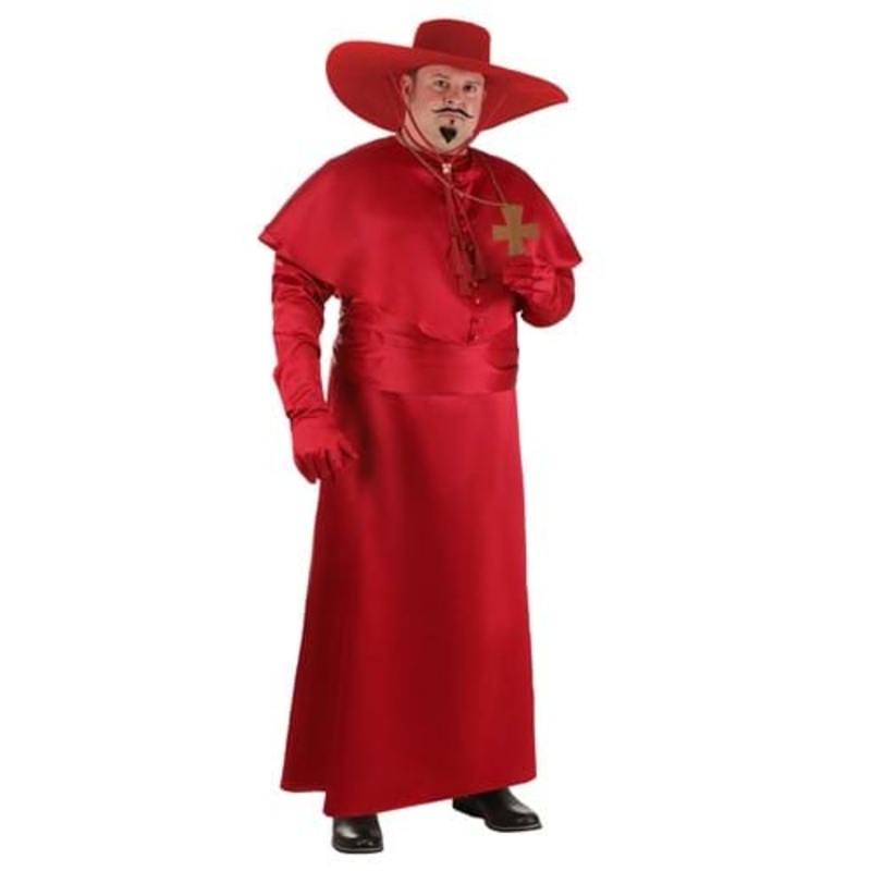 Men's Plus Size Red Inquisitor Costume 2X