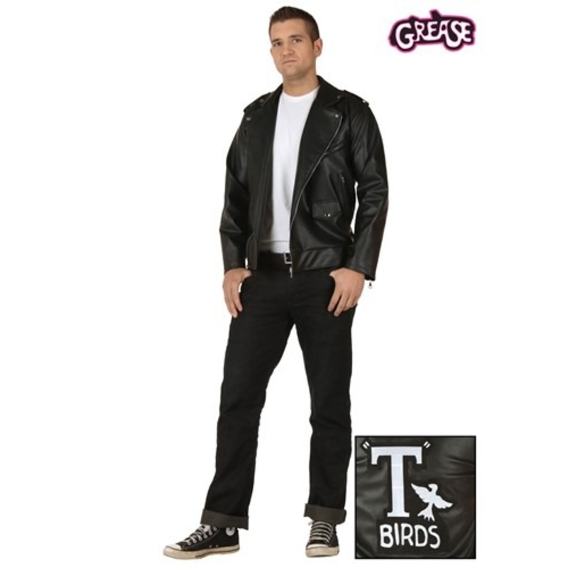 Plus Size Grease Authentic T-Birds Jacket Costume 2X