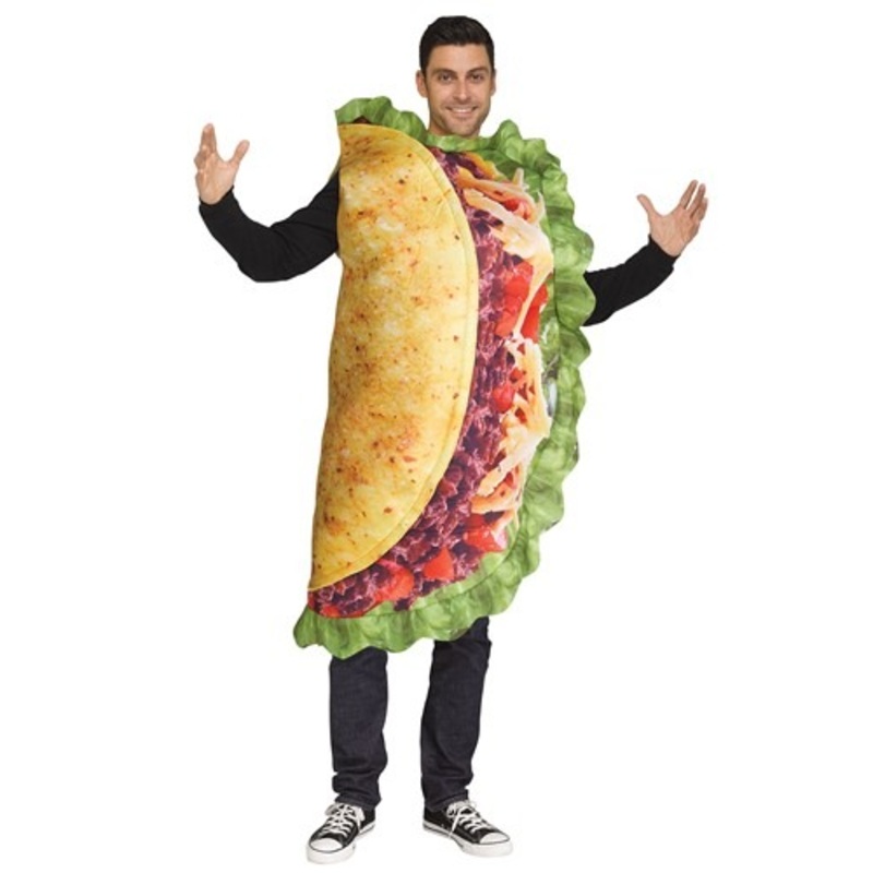 Realistic Taco Costume for Adults Standard