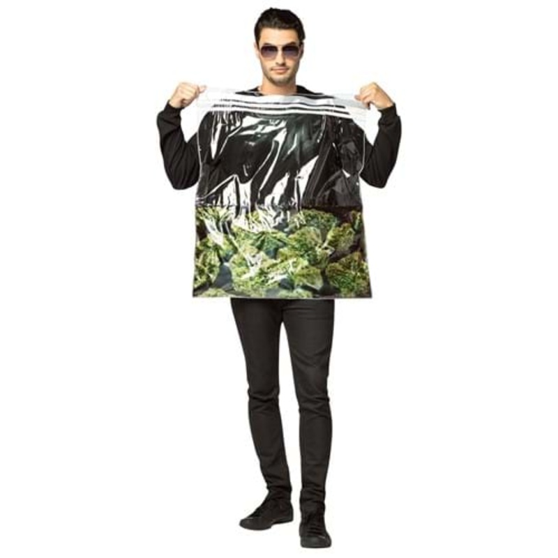 Adult Bag of Weed Costume Standard