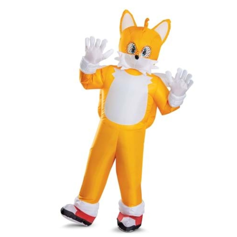 Adult Inflatable Sonic the Hedgehog Movie Tails Costume Standard