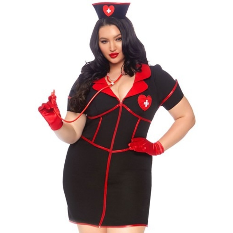 Adult's Plus SizeBedside Babe Costume 3X/4X