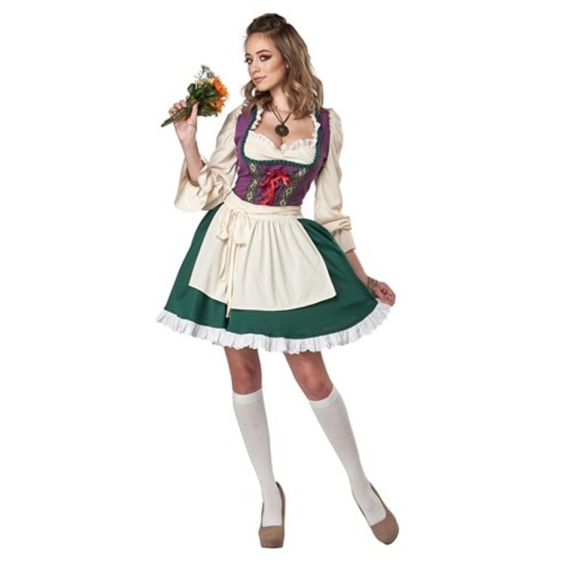 Beer Garden Girl Costume for Women Small