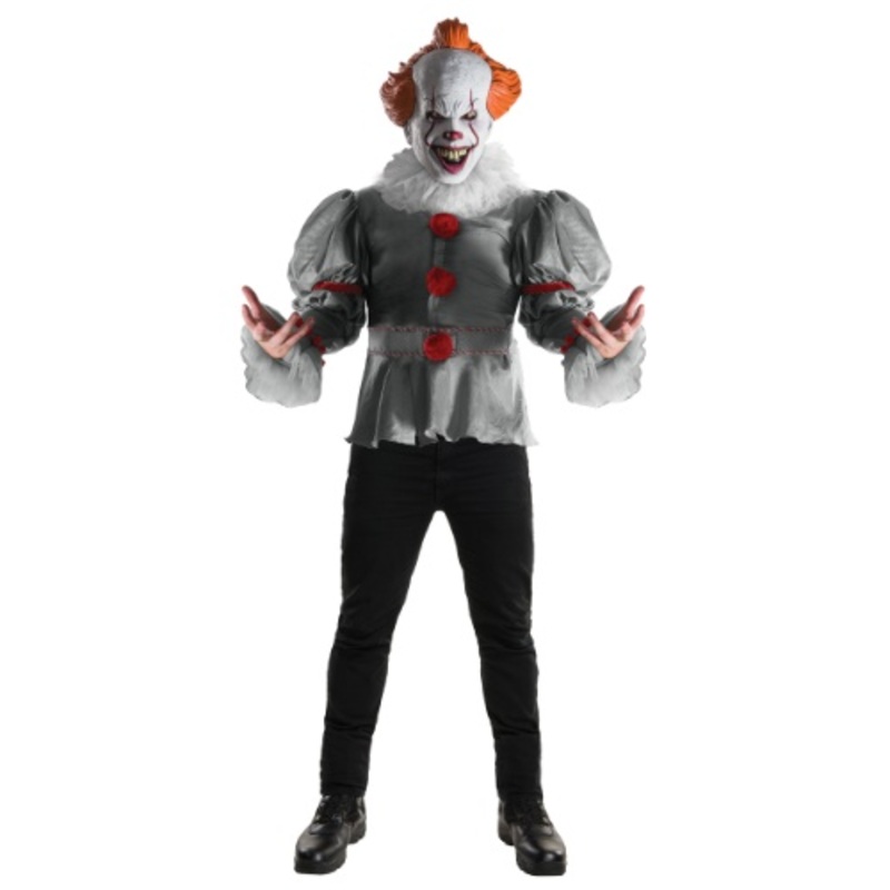 Deluxe IT Movie Pennywise Adult Costume Small
