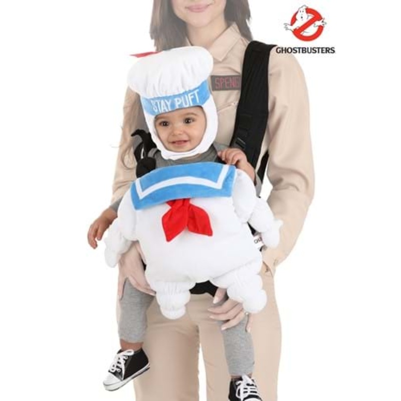 Ghostbusters Stay Puft Baby Carrier Cover Costume Standard