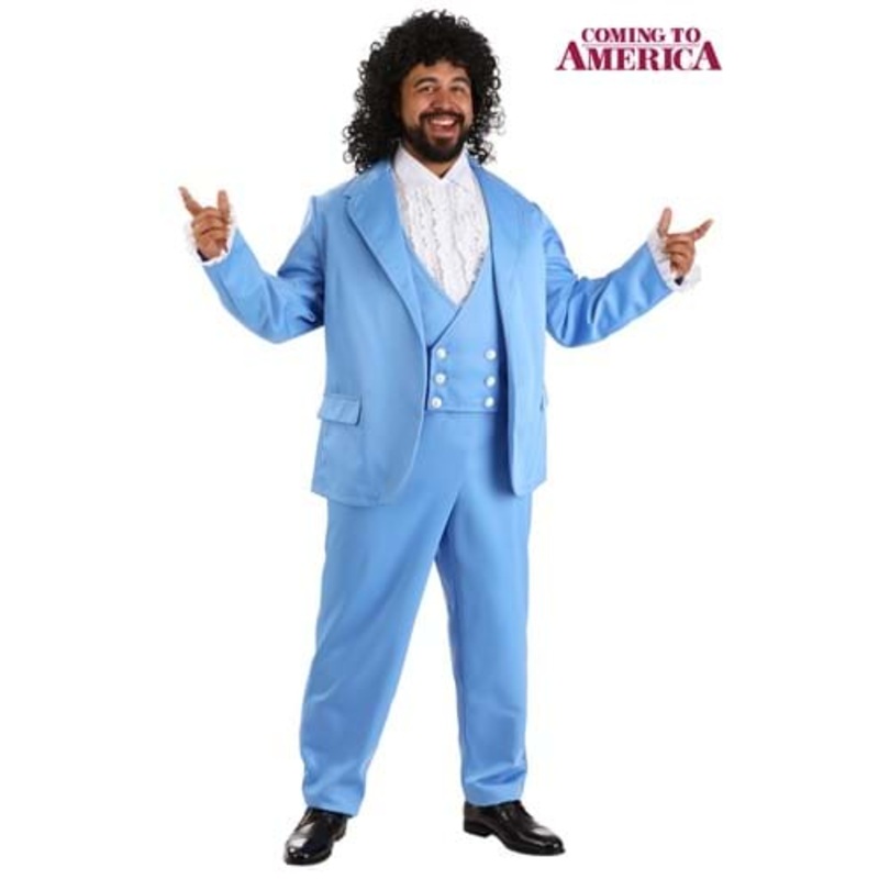 Men's Plus Size Coming to America Randy Watson Costume 2X
