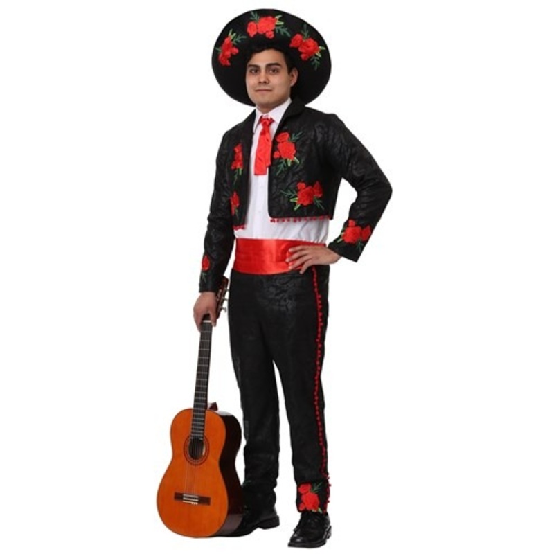 Men's Plus Size Mariachi Costume 2X