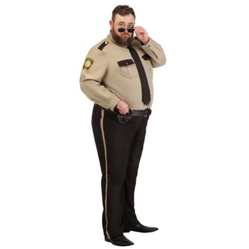 Men's Plus Size Sheriff Costume 2X