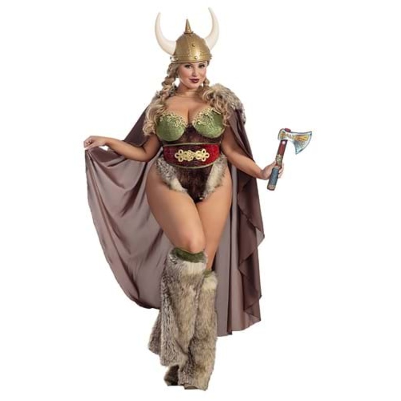 Plus Size Sexy Valhalla Honey Women's Costume 1X